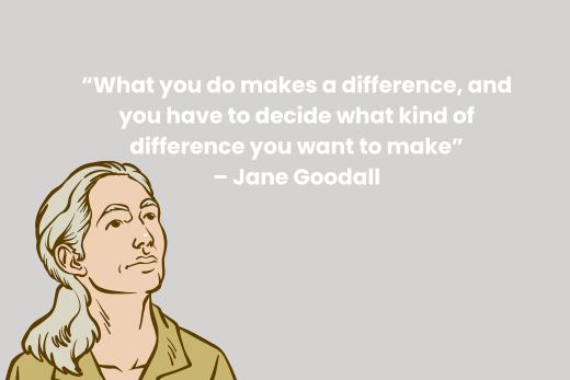 Honouring Jane Goodall: Lessons in Sustainability and Hope