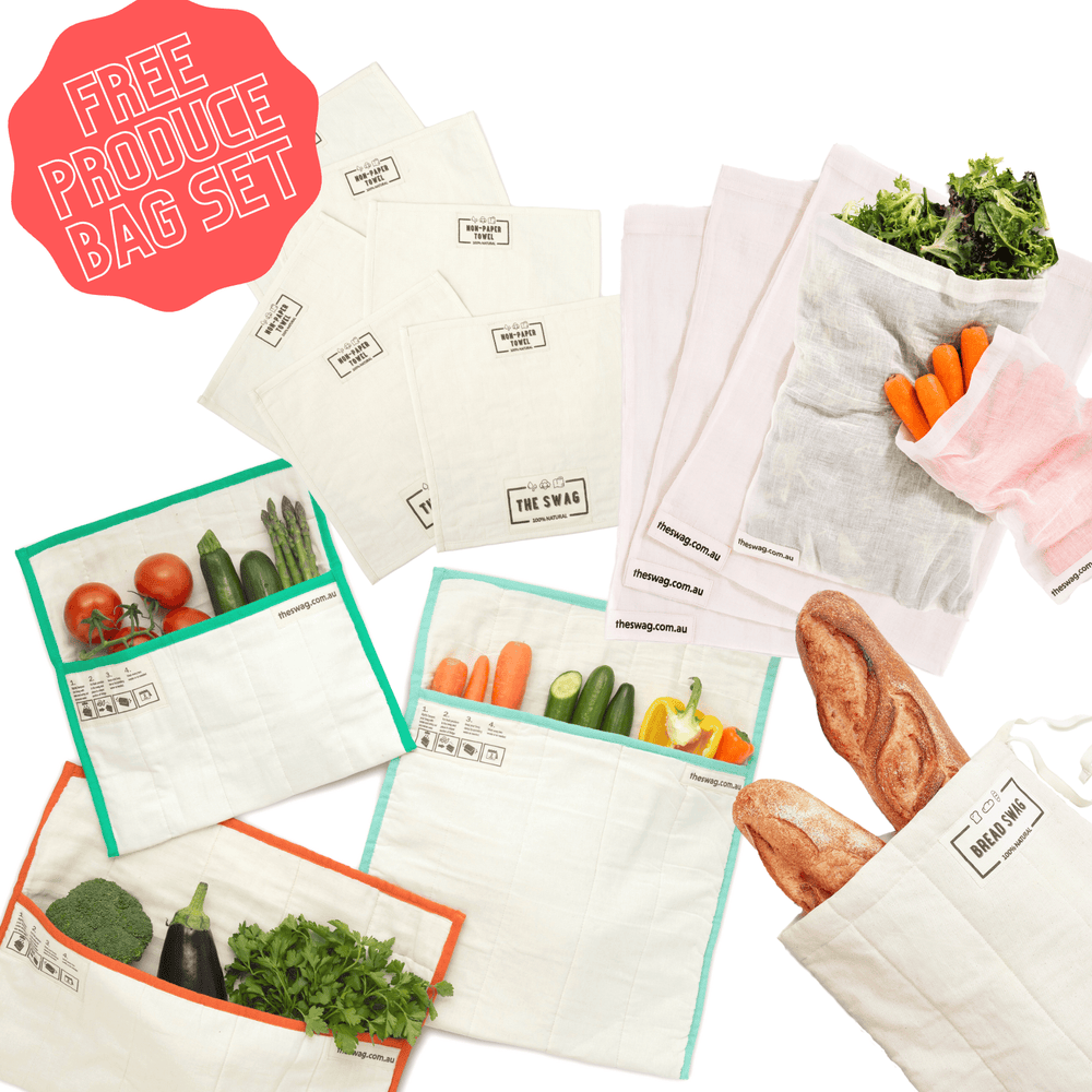 Plastic Free Kitchen Bundle - Free Produce Bag Set!!