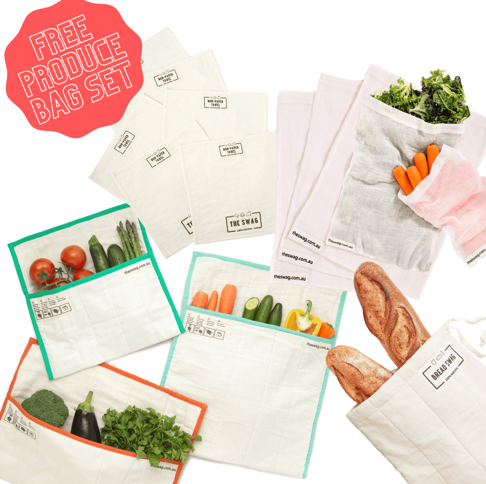 SOLD OUT: PLACE PRE-ORDER Plastic Free Kitchen Bundle - Free Produce Bag Set!!