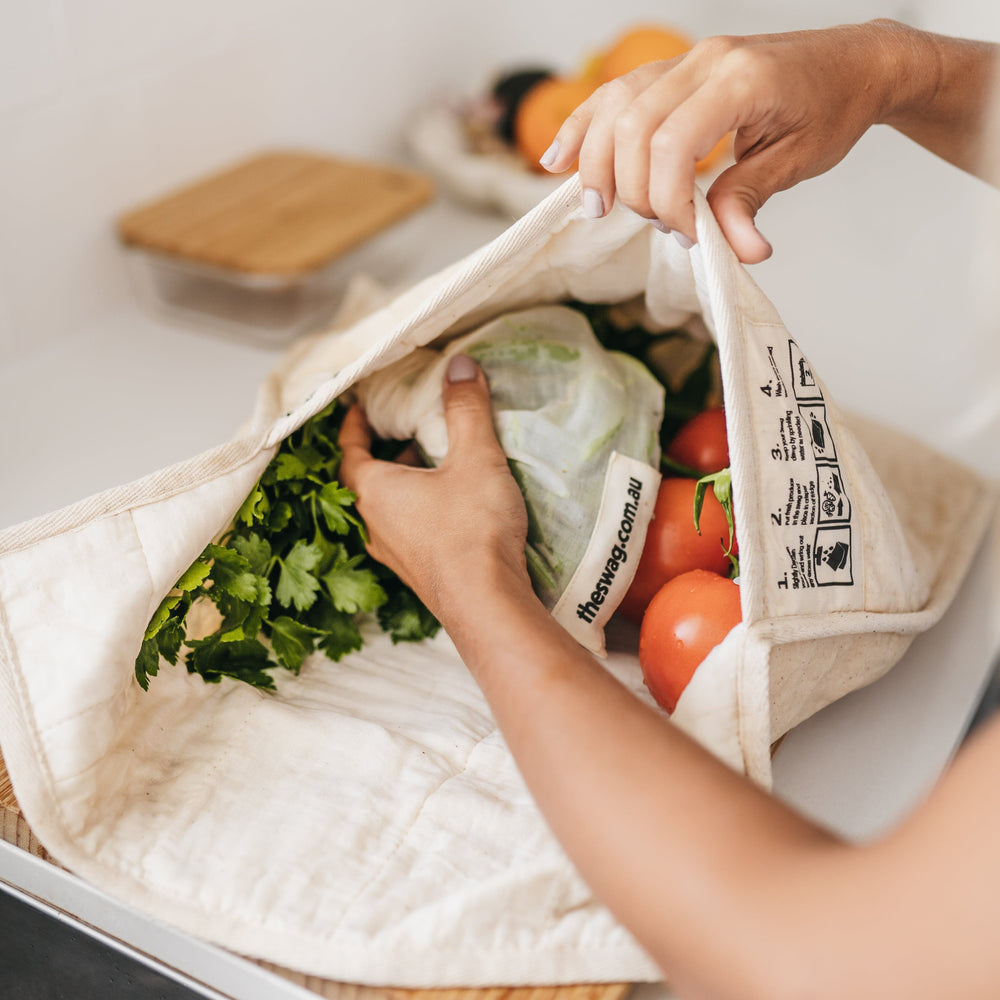 
                      
                        The Swag reusable produce bags for the fridge - The Swag AU
                      
                    