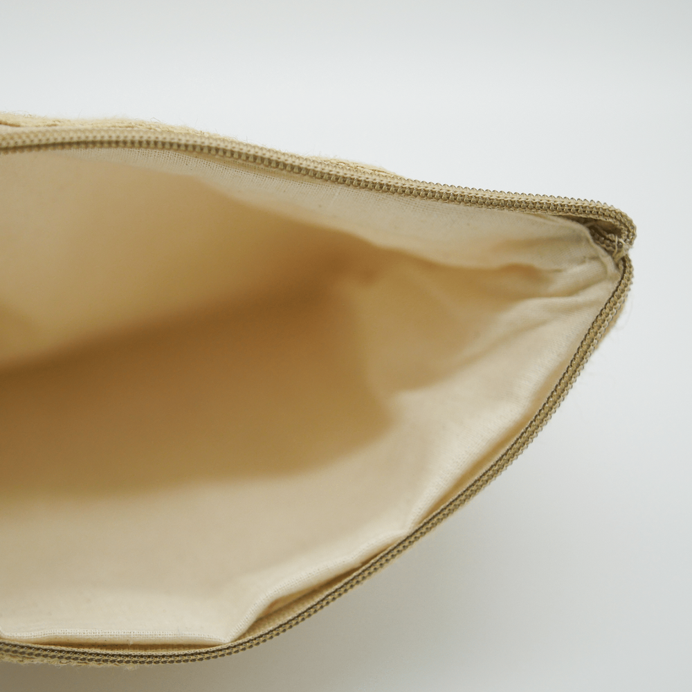 
                      
                        The Swag Beauty Case featuring the unbleached, unseeded inner lining of the Swag Beauty Case - The Swag AU
                      
                    